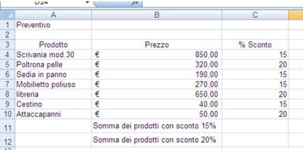 SOMMA.SE, CONTA.SE in excel 2007