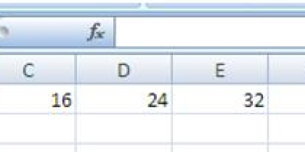 Tabella dati in excel 2007