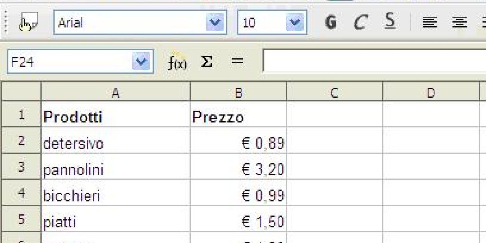 Registrare modifiche in OpenOffice.org Calc